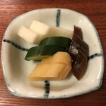 鰻はし本 - お漬物