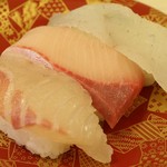 海鮮寿司とれとれ市場 - 生〆三種盛