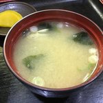 富士 - この味噌汁が最高！
