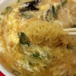 生駒軒 - 多加水の細麺