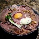 Yakiniku Sugimoto Housen - ローストビーフ丼