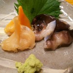 築地寿司清 - 青柳とトリガイ