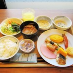 花茶屋 - 料理写真:朝食バイキング。1080円