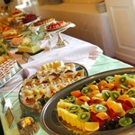 伊丹シティホテル - 圧倒的なブッフェ台＠逆から