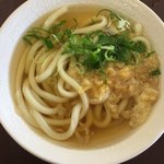 まるいち - かけうどん  200円