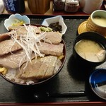 玄海寿司 - 日替わり限定ランチ あぶりとろ丼大盛