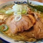 中華蕎麦 春馬 - 朝ラーセット(小)650円ライス半分