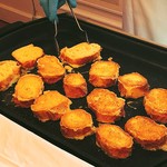 伊丹シティホテル - 実演のフレンチトースト＠とってもバターが染みてていい香り