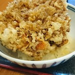 Tsubakiya - 桜えびのかき揚げ丼(セット）
