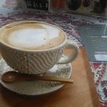 NECOT COFFEE HOUSE - セットでラテは350円。じっくり滞在できるようにデカい。