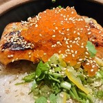 魚工房 としまや - 淡泊な桜マスといくらが合う