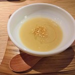 魚工房 としまや - 白菜と千住葱の擦り流し