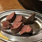 トミヤランドリー - レバーのたたき