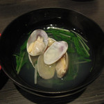 あさりの吸い物