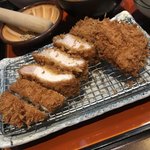 とんかつ たる蔵 - ロースカツ断面