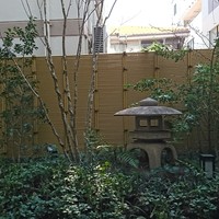 恵比寿 鰻 松川 - お庭