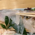 河太郎 - イカの刺身