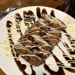 餃子 串処 でんでん - あぶら揚げメンチ(^^)