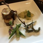 新町 和けい - マテラ豚の鮪と生麩呼ば巻き焼等盛り合わせ