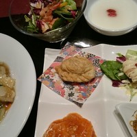 謝朋殿 仙台店 - 友達が食べたランチ。