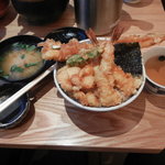 日本橋 天丼 金子半之助 本店 - 江戸前天丼(並)