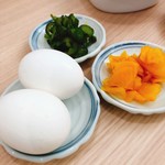 めんこう - ゆでたまご一個20円 漬物無料(^^)