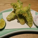 美食美酒 囲 - たらのめてんぷら