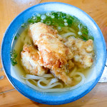 うどんや まるちゃん - かしわ天うどん