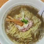 麺肴 今日から - 限定ラーメン「魚介100％セメント系激にぼしラーメン」(2018年3月10日)