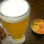 バッファローキング - プレモル中ジョッキ￥６００