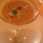 ズワイガニのブリュレ