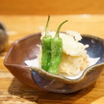 日本料理里乃や - うどのチーズ挟み揚げ