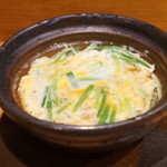 日本料理里乃や - 白魚とダダミの卵閉じ