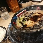 ラーメン　九龍 - 黒マーユラーメン