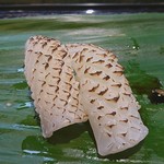 千石寿司 - ケンサキイカ塩炙り
