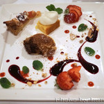 リストランテ ピッツェリア ジャンカルロ トウキョウ - ドルチェ盛り合わせ