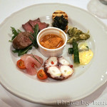 リストランテ ピッツェリア ジャンカルロ トウキョウ - 前菜盛り合わせ