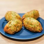 Txiki Plaka - 真鱈とジャガイモのブニエロ