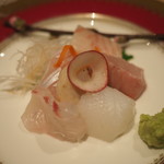 あじ彩　真 - 鰆 鯛 カンパチ よこわ 紋甲イカ 2018年3月