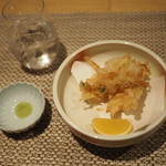 あじ彩　真 - 揚げ物 2018年3月