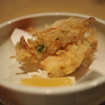 あじ彩　真 - 春野菜かき揚げ 2018年3月