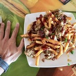 Cheeseburger - アイランドスタイルチーズフライのサイズの参考までに