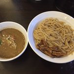 らーめんONE - ニボつけ麺 中盛り 850円^ ^