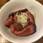 中華そば 先﨑 - 牛ミスジ飯