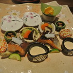 日本料理 潤花 - 焼き物八寸