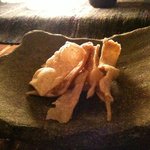 手打蕎麦 じゆうさん - ビールの付き出し