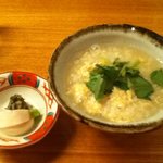 秀よし - 新ショウガとウーロン茶の雑炊