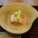 松川 - 淡路の鯛、伊勢えび、このわた漬け