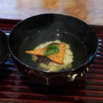 松川 - 帆立真丈、ばちこのお椀