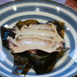 松川 - あわびのしゃぶしゃぶ